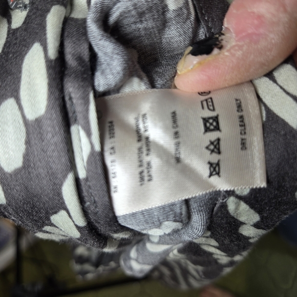 Cartonnier Anthropologie Wide Leg Palazzo Chevron Pants - Picture 6 of 11